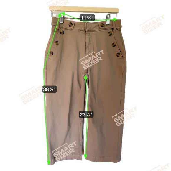 Simply Vera Vera Wang Wide Leg Slash Pocket Pants - Picture 4 of 7